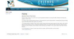 Desktop Screenshot of friendsoftularecounty.org